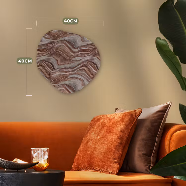 Organisch schilderij - Forex - Patroon - Zandsteen - Travertijn — 4
