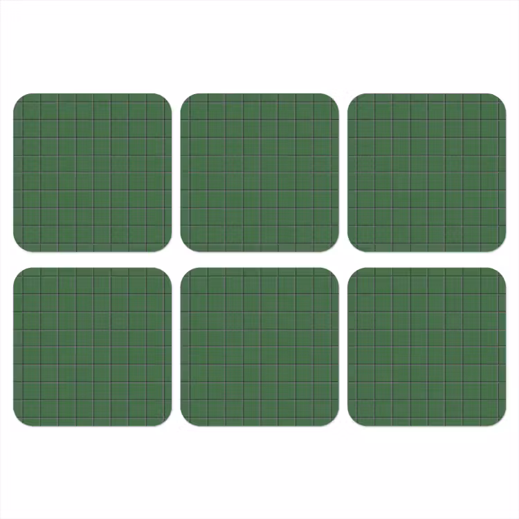 Onderzetter - Patroon - Tegels - Groen — 1