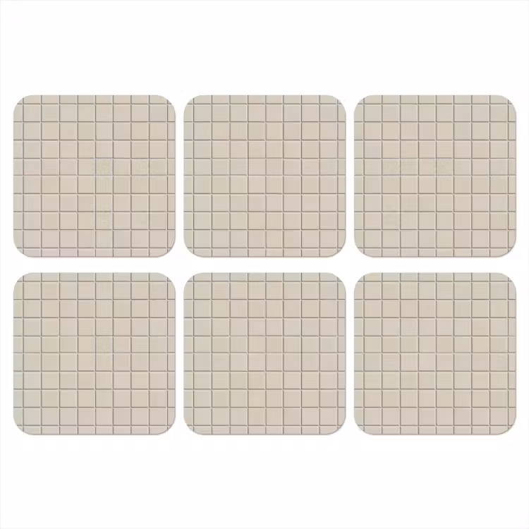 Onderzetter - Patroon - Tegels - Taupe — 1