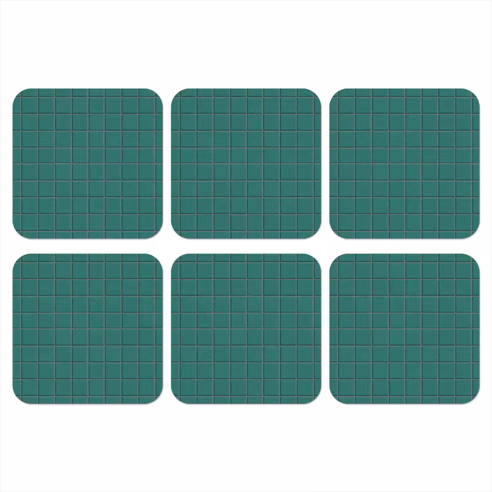 Onderzetter - Patroon - Patroon - Smaragd — 1