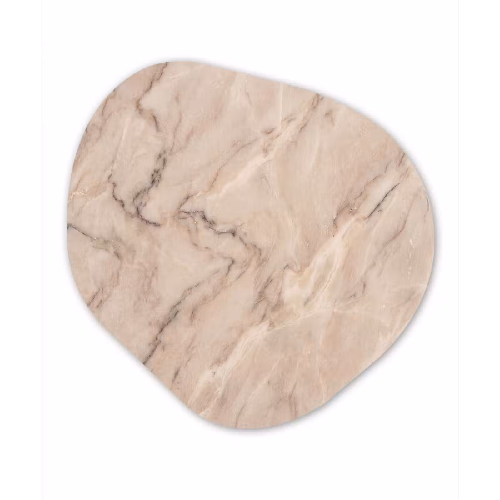 Organisch schilderij - Forex - Marmer - Patroon - Abstract - Modern - Beige — 1
