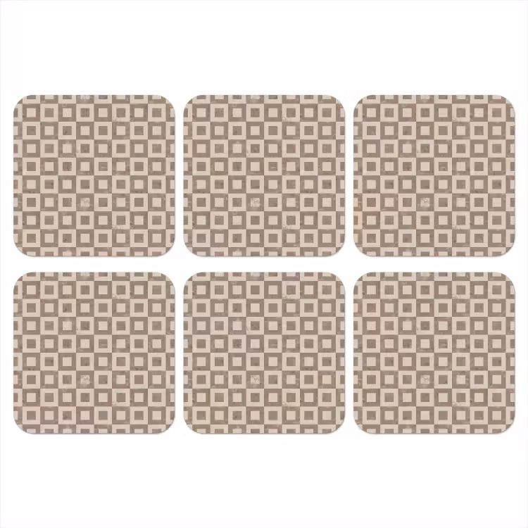 Onderzetter​ - Patroon - Marmer - Beige — 1