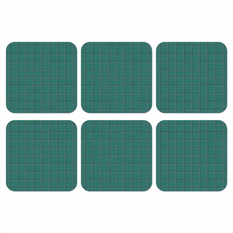 Onderzetter - Patroon - Patroon - Smaragd — 1