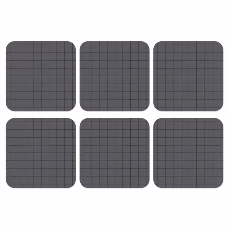 Onderzetter - Patroon - Tegel - Grafiet - Grijs — 1