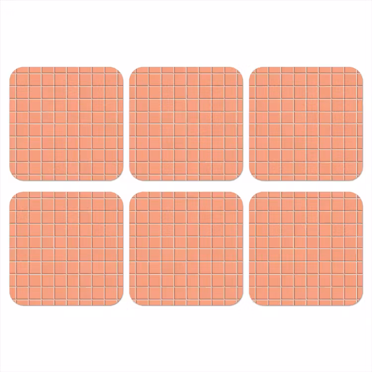 Onderzetter​ - Patroon - Tegels - Perzik — 1