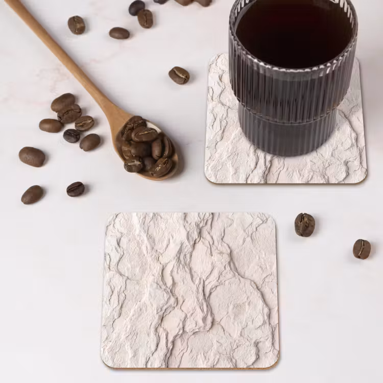 Onderzetter - Rots - Structuur - Natuur - Beige - Abstract — 4