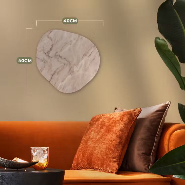 Organisch schilderij - Forex - Marmer - Patroon - Abstract - Modern - Beige — 4