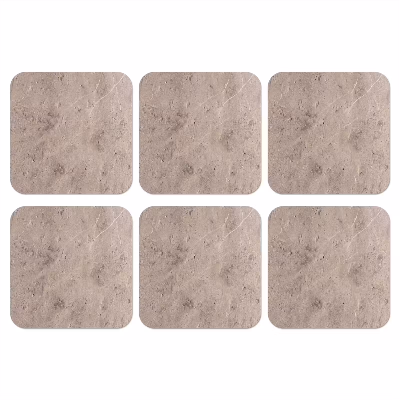 Onderzetter - Textuur - Steen - Patroon - Rustiek - Beige — 1