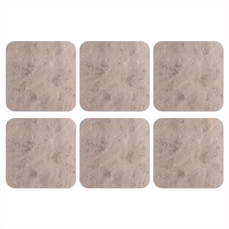 Onderzetter - Textuur - Steen - Patroon - Rustiek - Beige — 1
