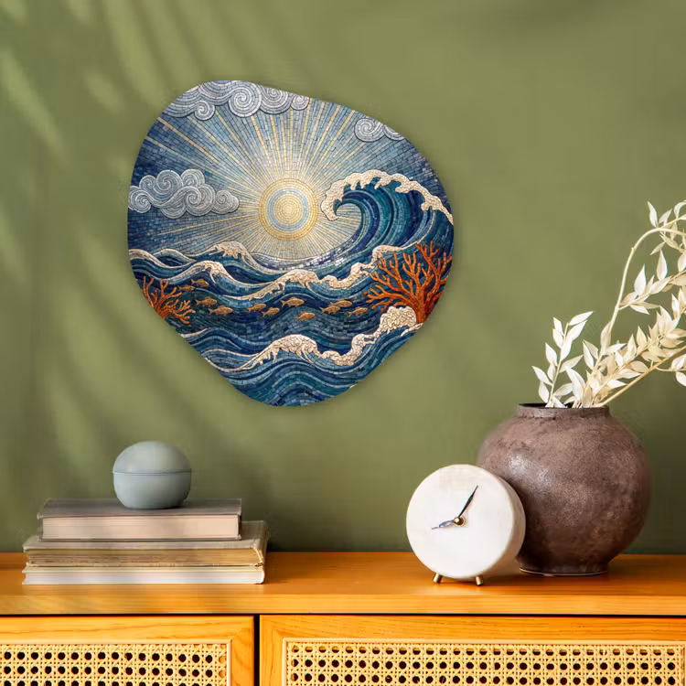 Organisch schilderij - Forex - Onderwater - Koraal - Vis - Natuur - Kunst — 2