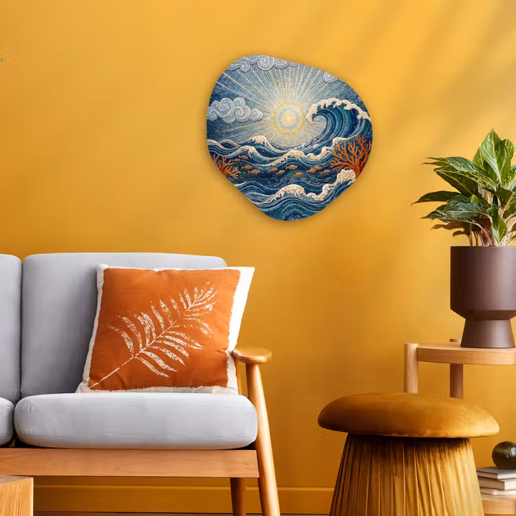 Organisch schilderij - Forex - Onderwater - Koraal - Vis - Natuur - Kunst — 3