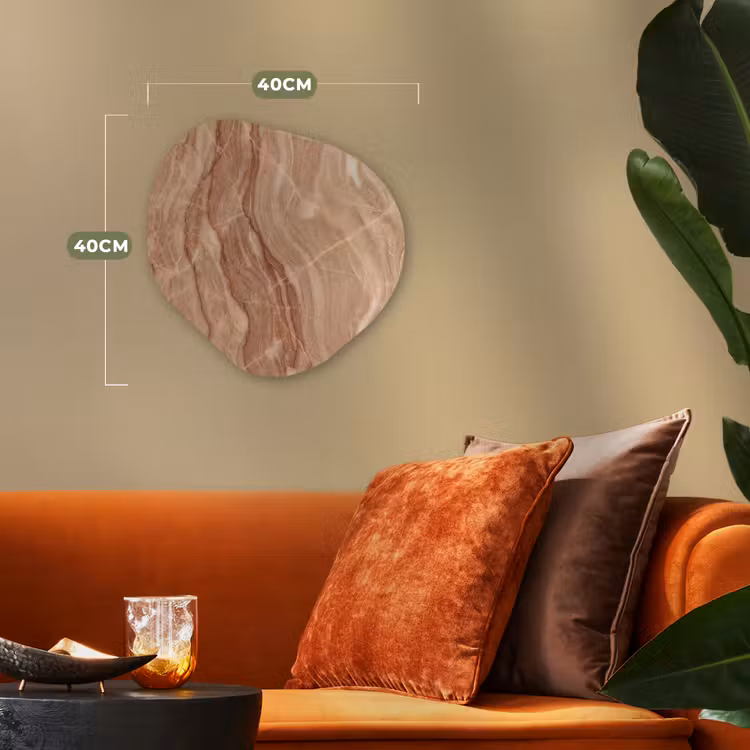 Organisch schilderij - Forex - Marmer - Ader - Natuur - Abstract - Beige — 4