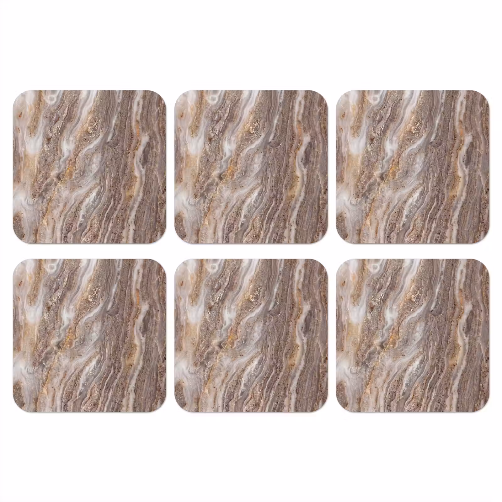 Onderzetter - Textuur - Steen - Abstract - Beige — 1