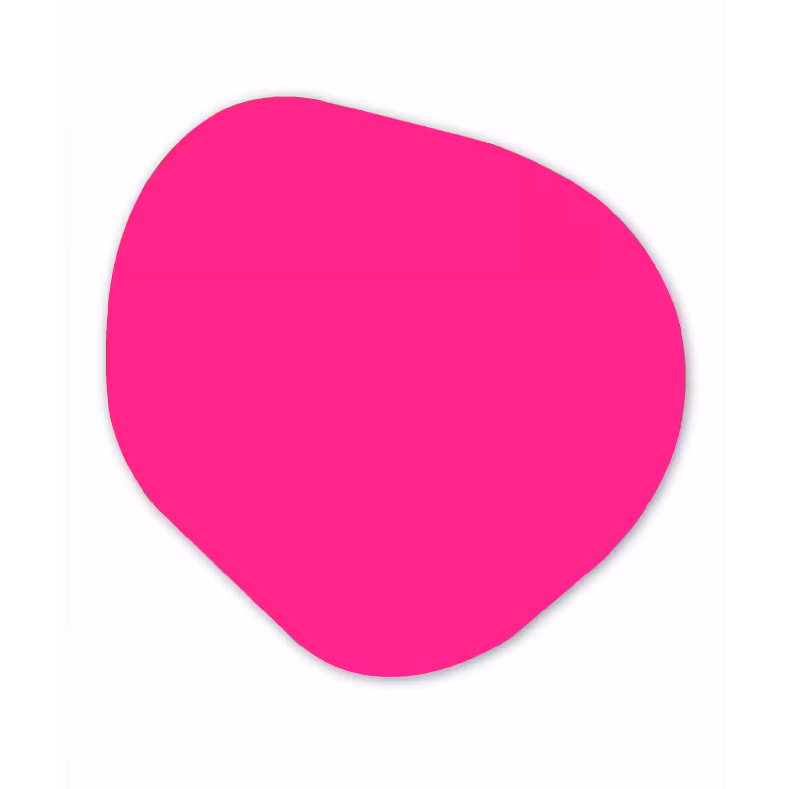 Organisch schilderij - Forex - Hot - Fuchsia - Roze — 1