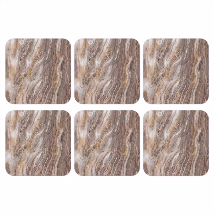 Onderzetter - Textuur - Steen - Abstract - Beige — 1