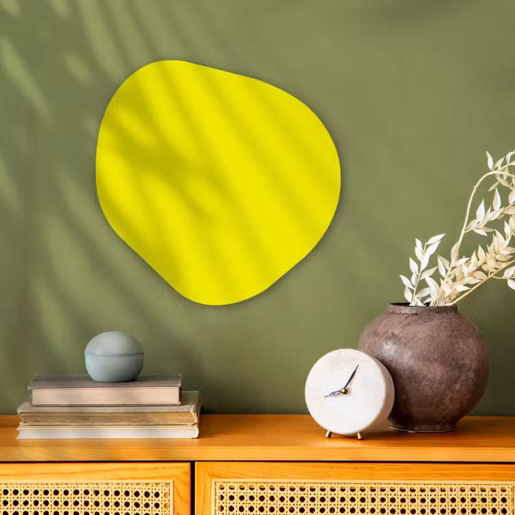 Organisch schilderij - Forex - Bright - Canary - Geel — 2