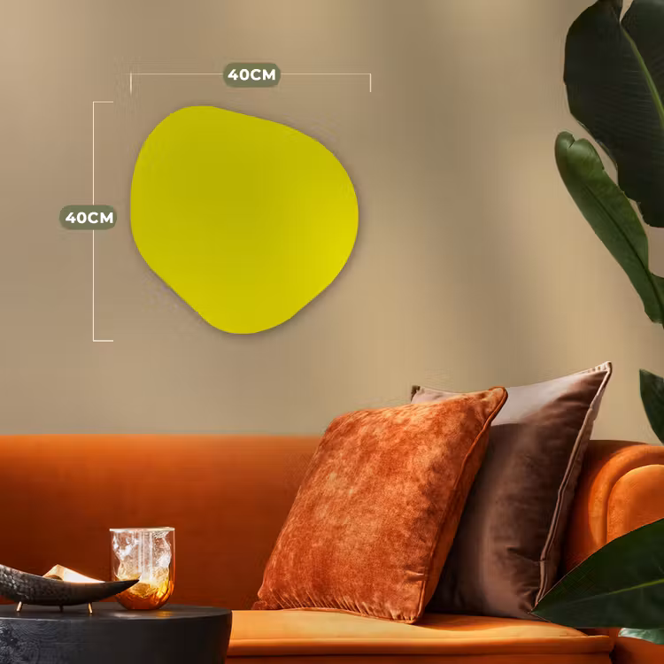 Organisch schilderij - Forex - Bright - Canary - Geel — 4