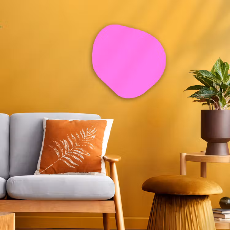 Organisch schilderij - Forex - Bright - Orchid - Roze — 3