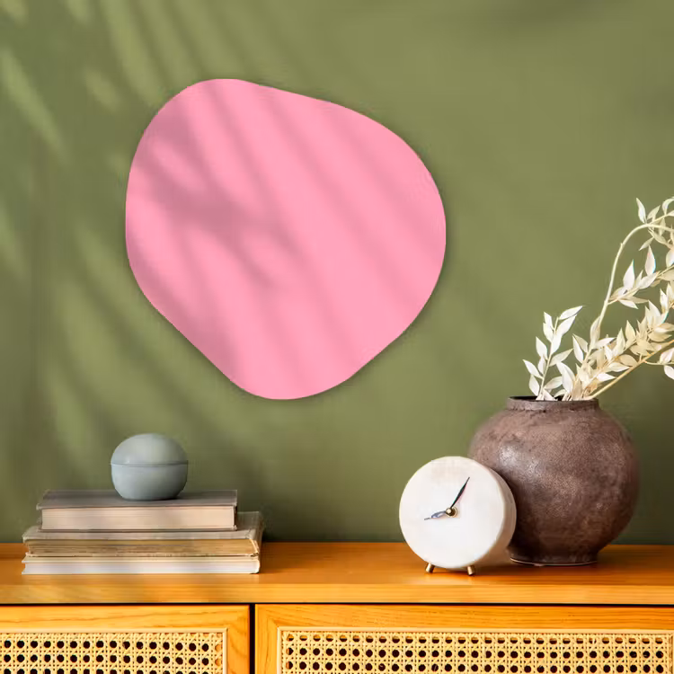 Organisch schilderij - Forex - Bubblegum - Pink - Roze — 2