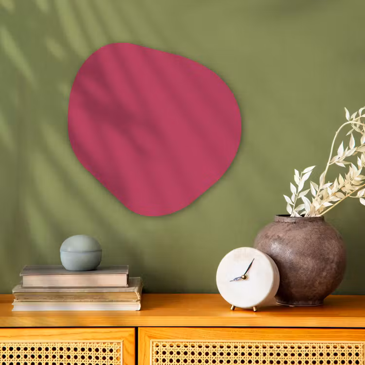 Organisch schilderij - Forex - Deep - Berry - Rood — 2