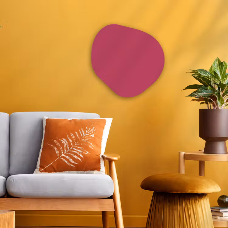 Organisch schilderij - Forex - Deep - Berry - Rood — 3