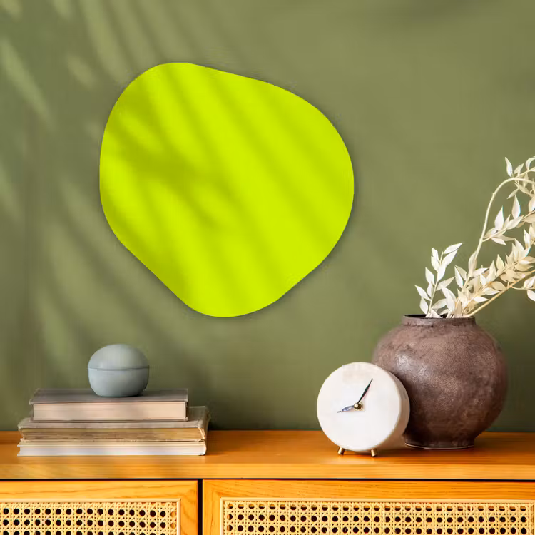 Organisch schilderij - Forex - Electric - Lemon - Geel — 2