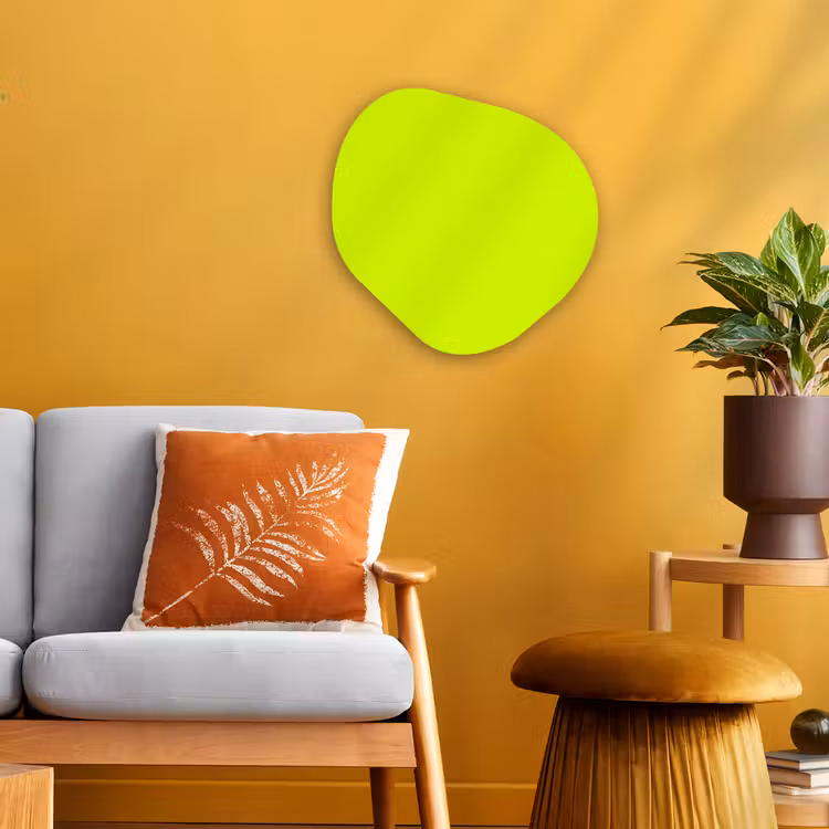 Organisch schilderij - Forex - Electric - Lemon - Geel — 3