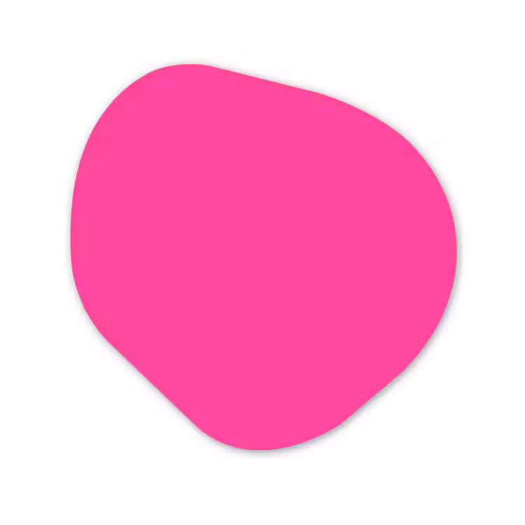 Organisch schilderij - Forex - Electric - Magenta - Roze — 1
