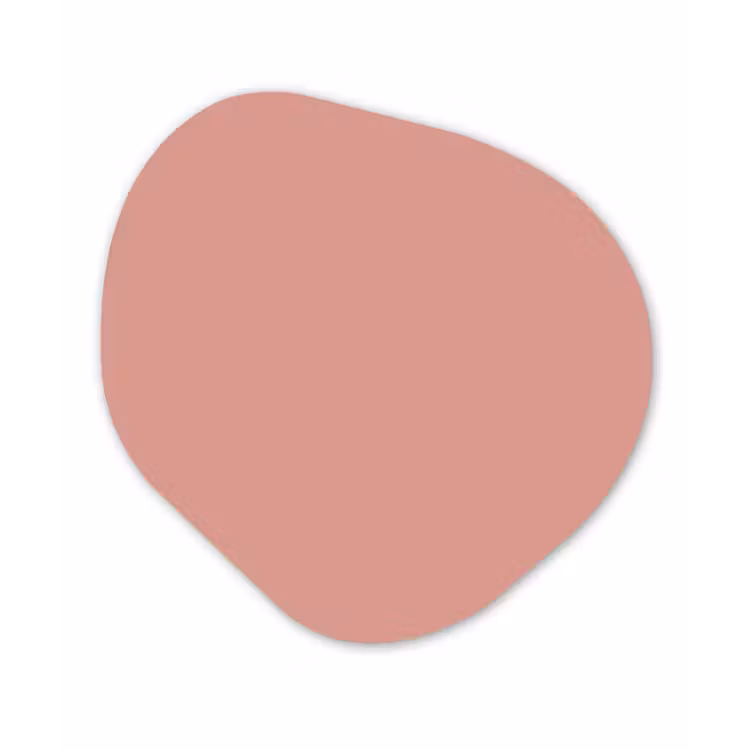 Organisch schilderij - Forex - Muted - Salmon - Koraal — 1