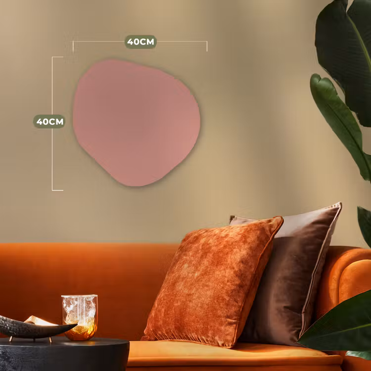 Organisch schilderij - Forex - Muted - Salmon - Koraal — 4