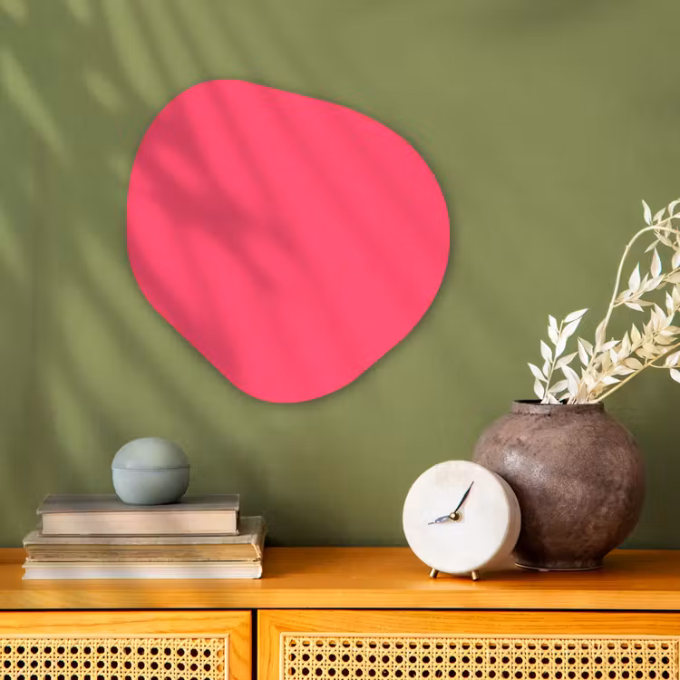Organisch schilderij - Forex - Neon - Flamingo - Roze — 2