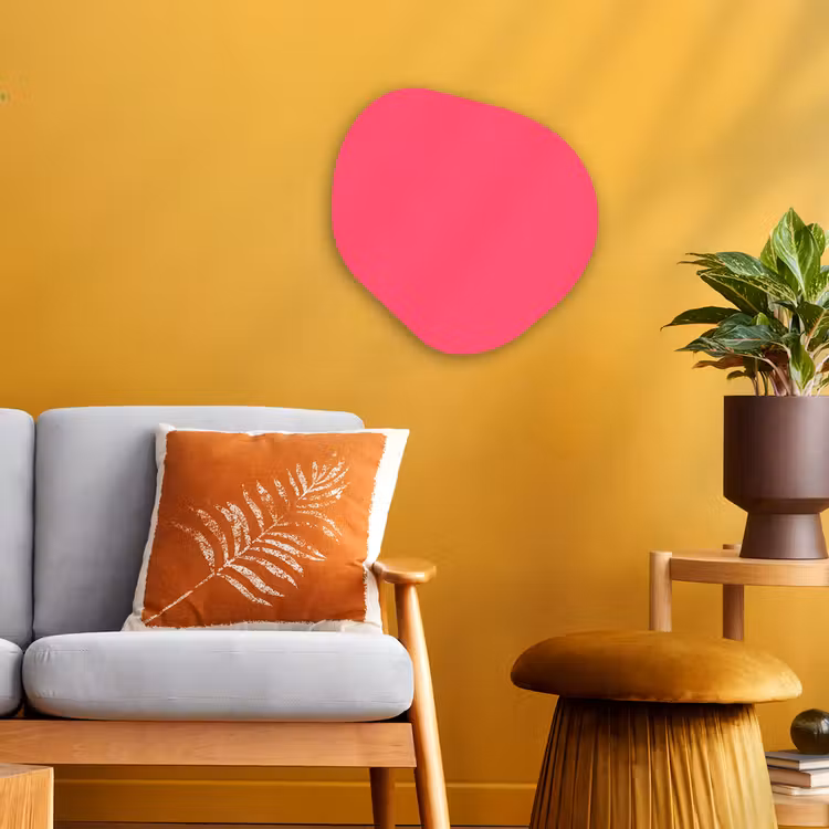 Organisch schilderij - Forex - Neon - Flamingo - Roze — 3