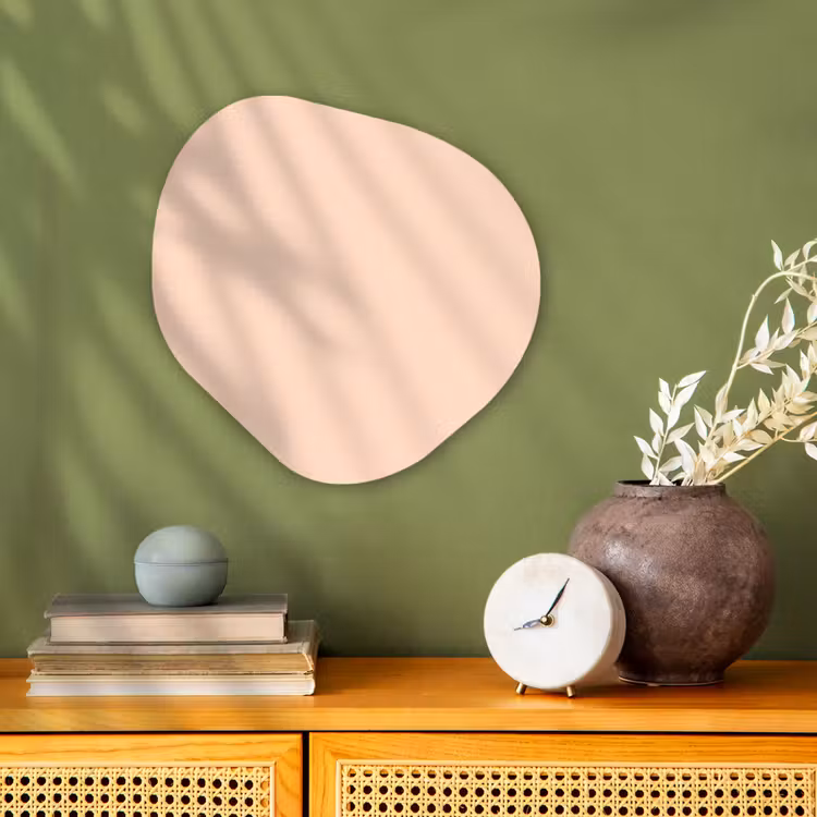 Organisch schilderij - Forex - Pale - Peach - Nude — 2