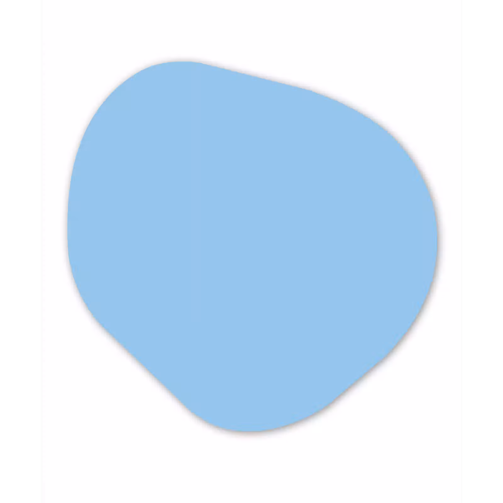 Organisch schilderij - Forex - Baby - Blue - Blauw — 1