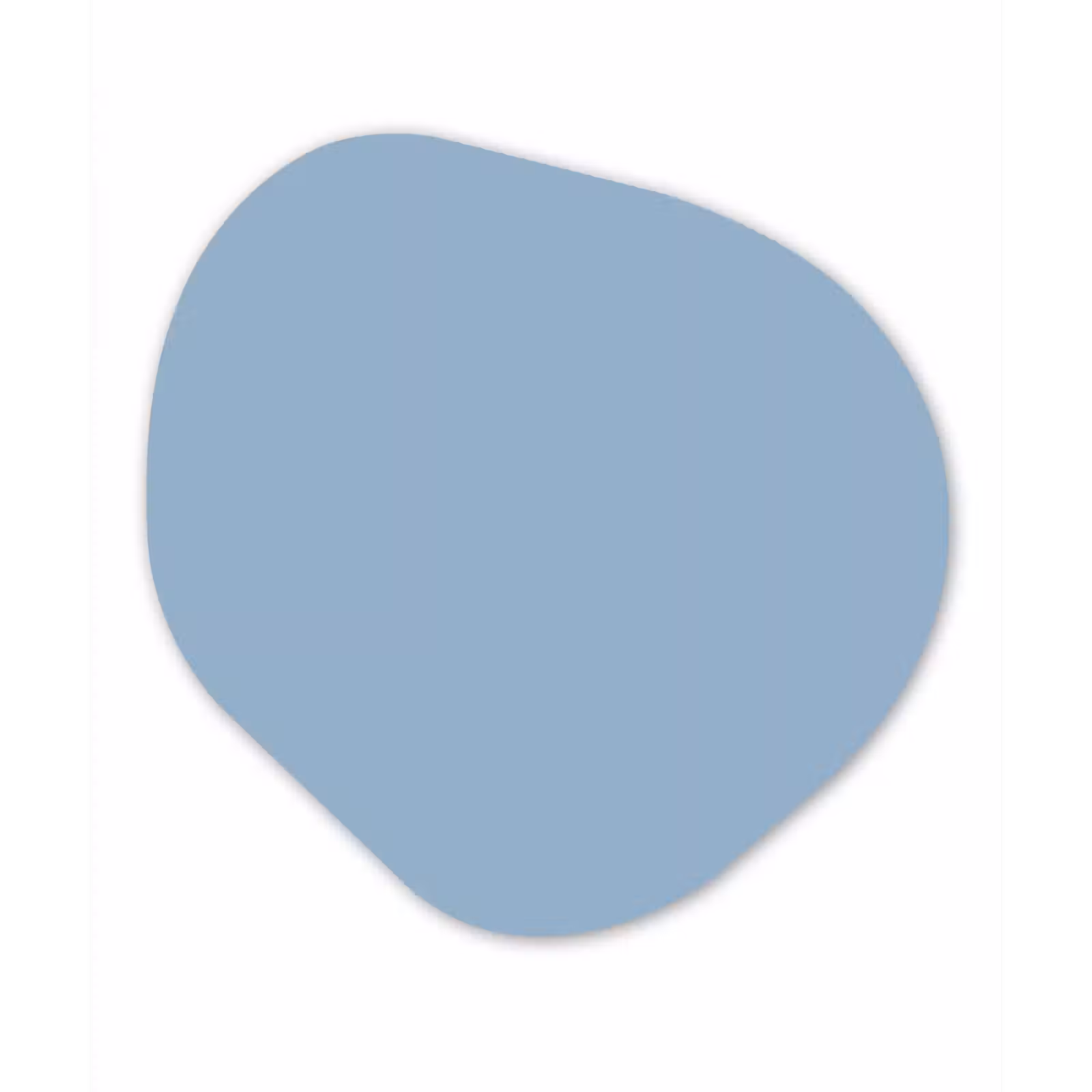 Organisch schilderij - Forex - Dusty - Denim - Blauw — 1