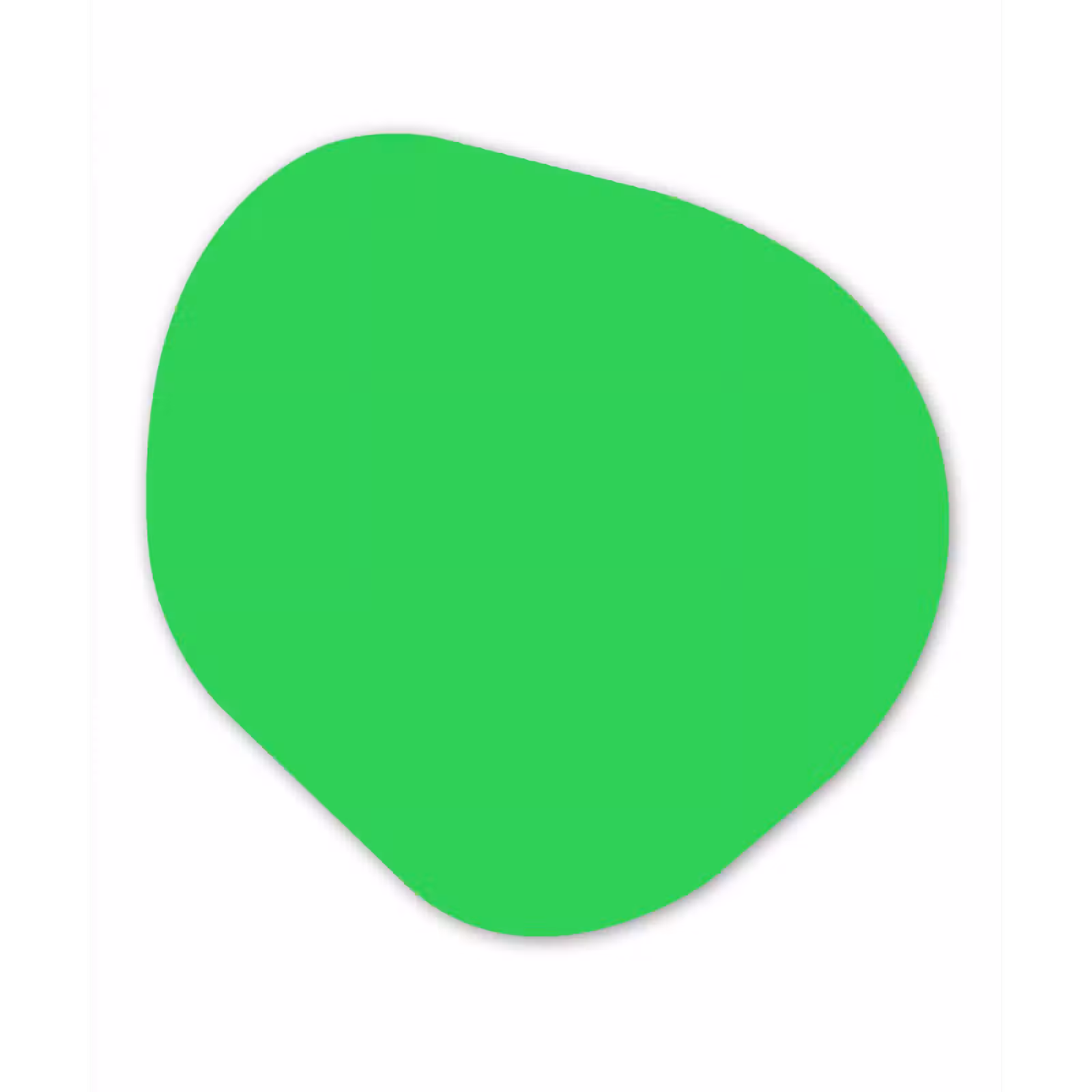 Organisch schilderij - Forex - Mint - Green - Groen — 1