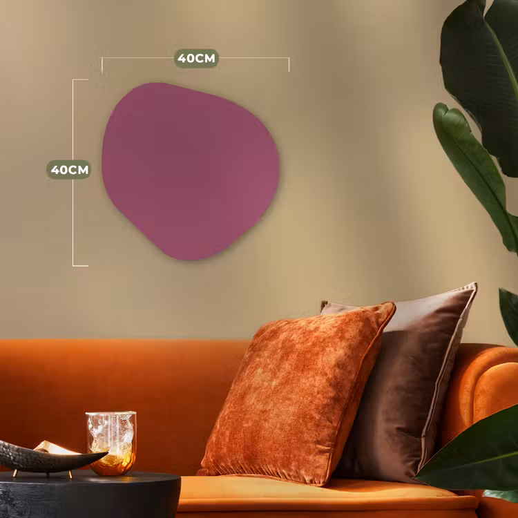 Organisch schilderij - Forex - Berry - Roze -Pink — 4