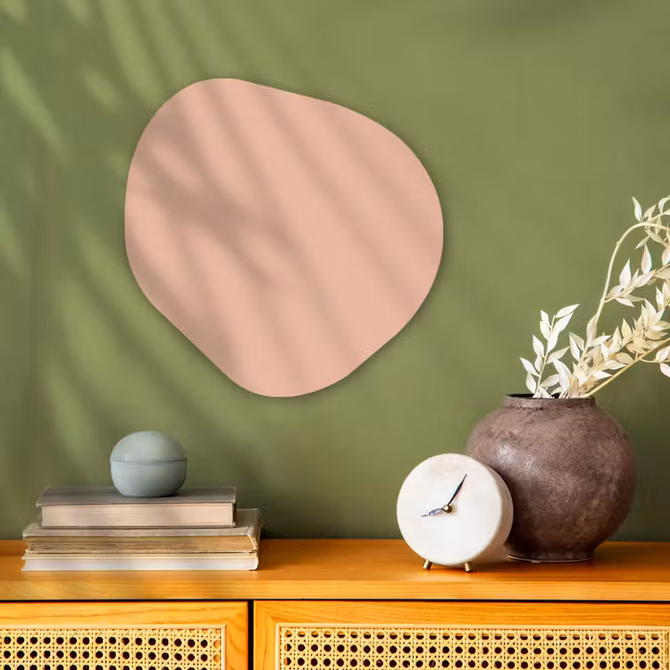 Organisch schilderij - Forex - Blush - Terracotta - Nude — 2