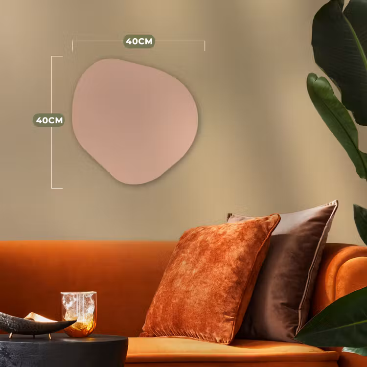 Organisch schilderij - Forex - Blush - Terracotta - Nude — 4