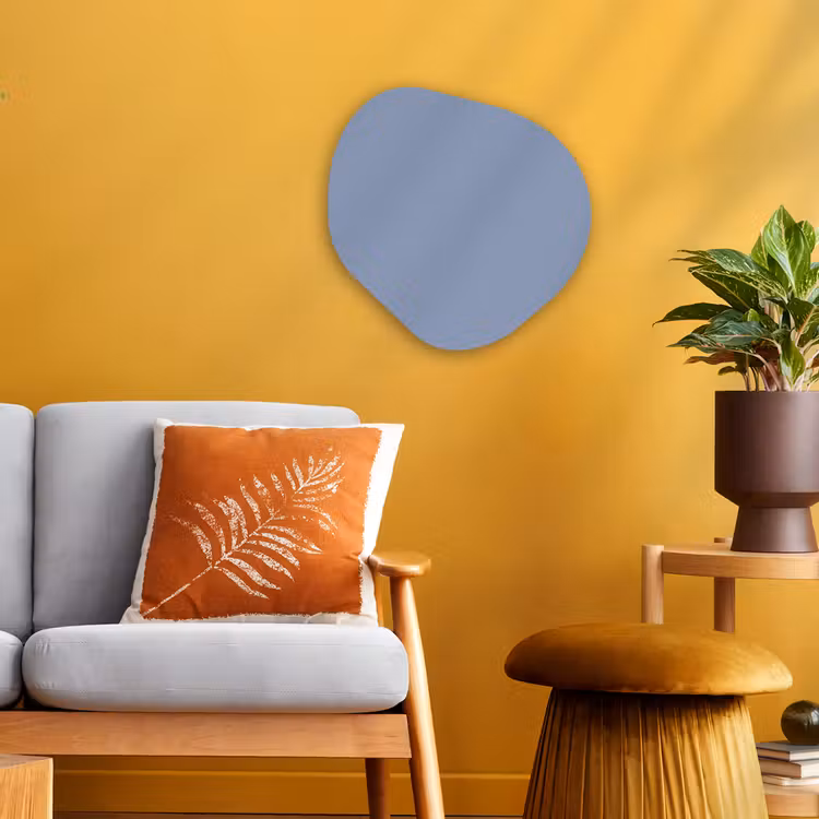 Organisch schilderij - Forex - Canary - Champ - Blauw — 3