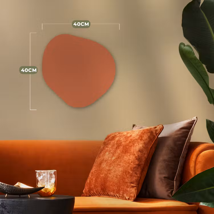 Organisch schilderij - Forex - Classic - Terracotta - Oranje — 4