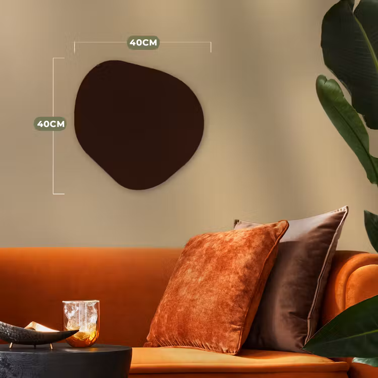 Organisch schilderij - Forex - Dark - Chocolate - Bruin — 4
