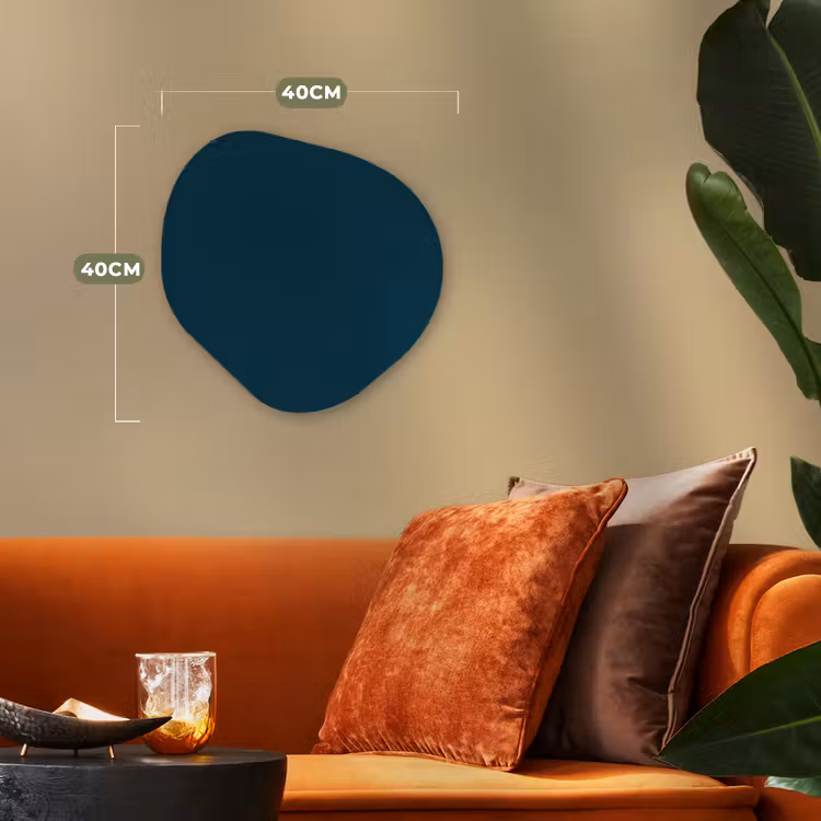 Organisch schilderij - Forex - Dark - Indigo - Blauw — 4