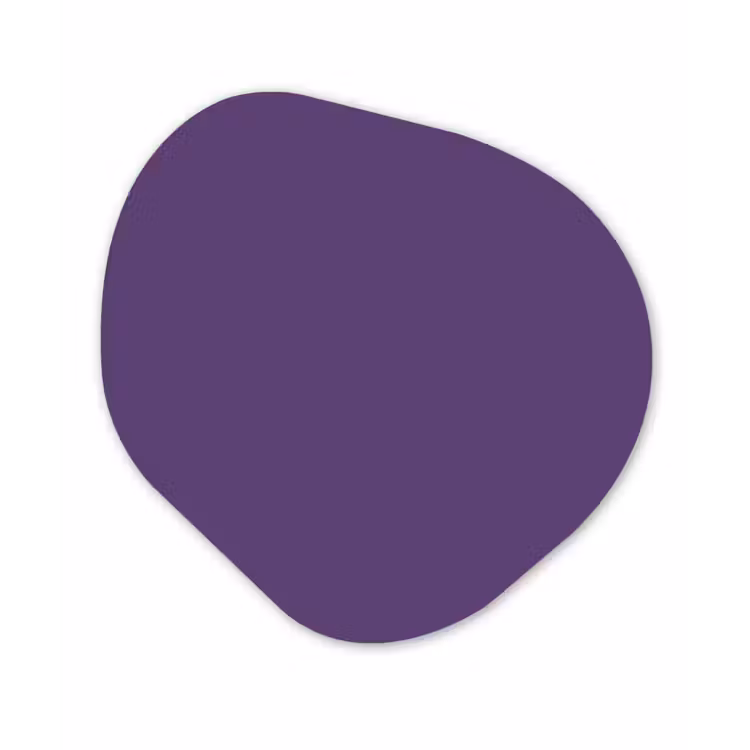 Organisch schilderij - Forex - Deep - Plum - Paars — 1