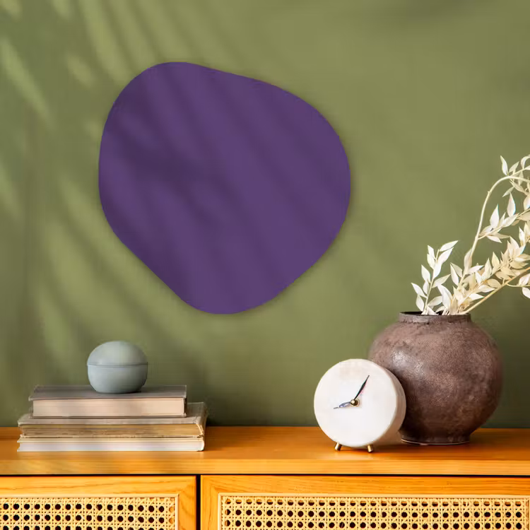 Organisch schilderij - Forex - Deep - Plum - Paars — 2
