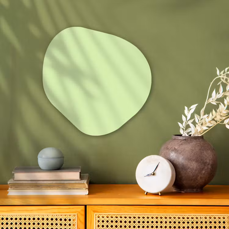 Organisch schilderij - Forex - Light - Lime - Groen — 2