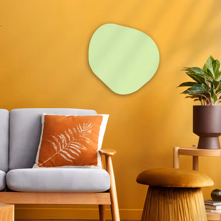 Organisch schilderij - Forex - Light - Lime - Groen — 3