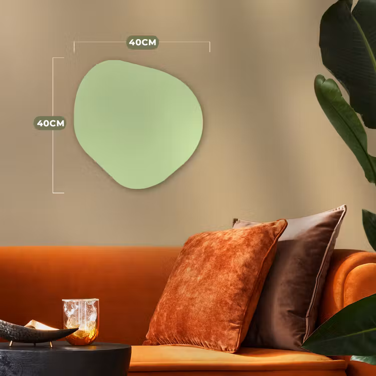 Organisch schilderij - Forex - Light - Lime - Groen — 4