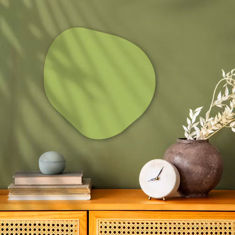 Organisch schilderij - Forex - Lime - Glow - Groen — 2