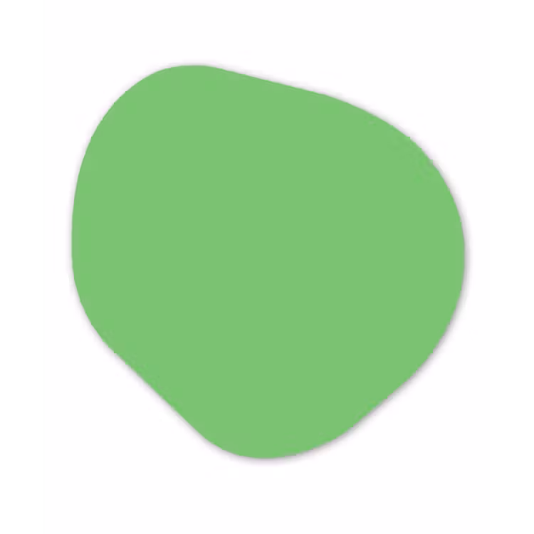 Organisch schilderij - Forex - Meadow - Green - Groen — 1